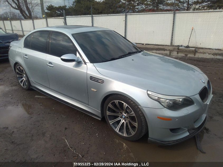 2008 BMW M5 VIN: WBSNB93518CX09826 Lot: 11955325