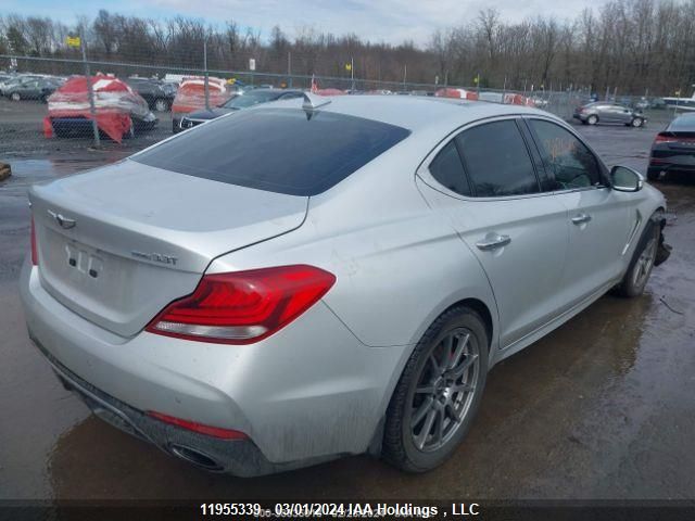 2020 Genesis G70 VIN: KMTG54LE3LU044961 Lot: 11955339