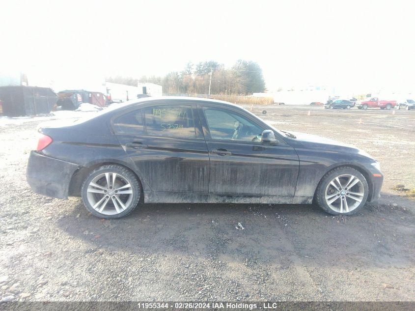 2014 BMW 320I xDrive VIN: WBA3C3G56ENS70719 Lot: 11955344