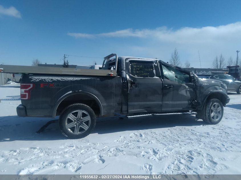 2019 Ford F150 Supercrew VIN: 1FTFW1E44KKD61314 Lot: 11955632