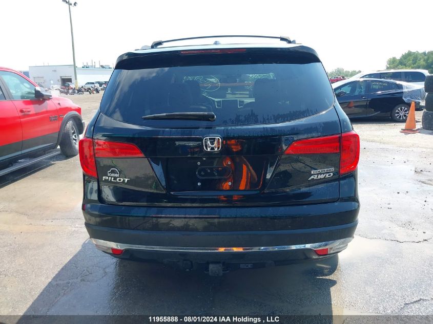 2017 Honda Pilot VIN: 5FNYF6H92HB504277 Lot: 11955888