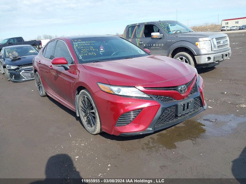 2018 Toyota Camry Xse V6 VIN: 4T1BZ1HK3JU501934 Lot: 11955955