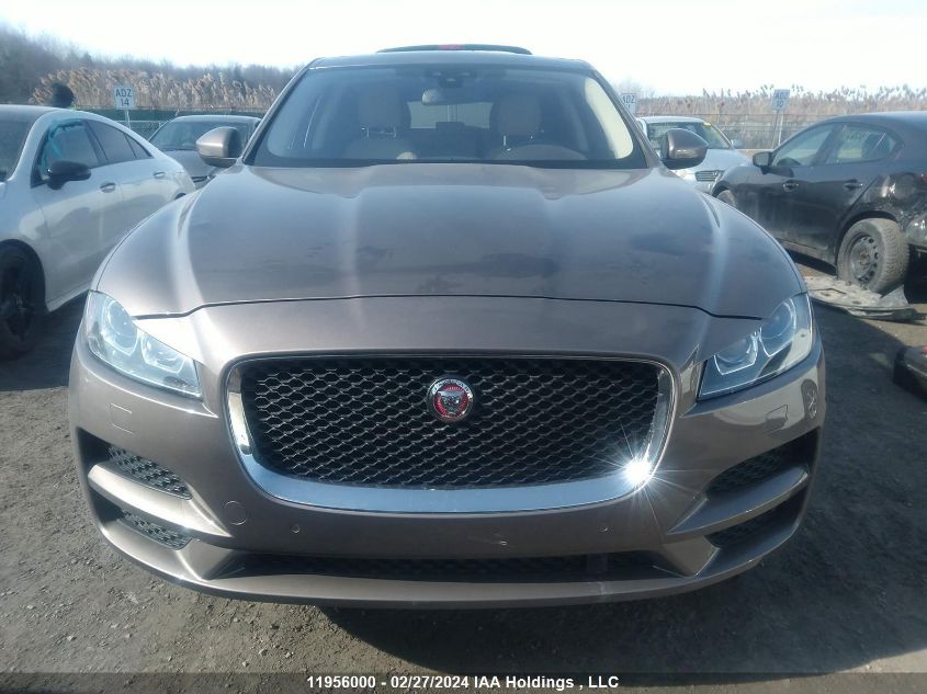 2017 Jaguar F-Pace VIN: SADCK2BVXHA057747 Lot: 11956000