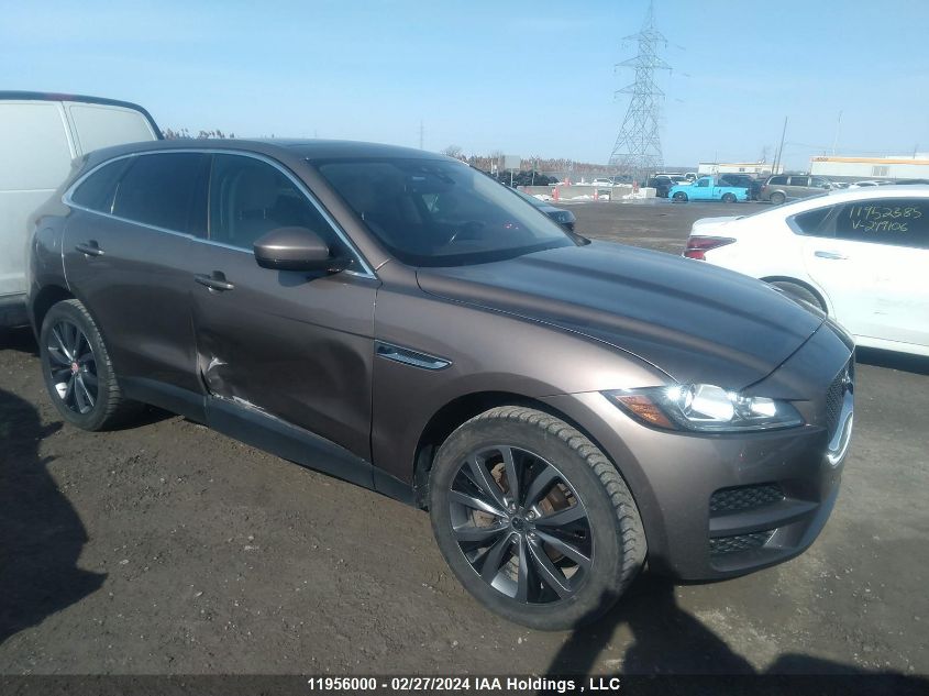 2017 Jaguar F-Pace VIN: SADCK2BVXHA057747 Lot: 11956000