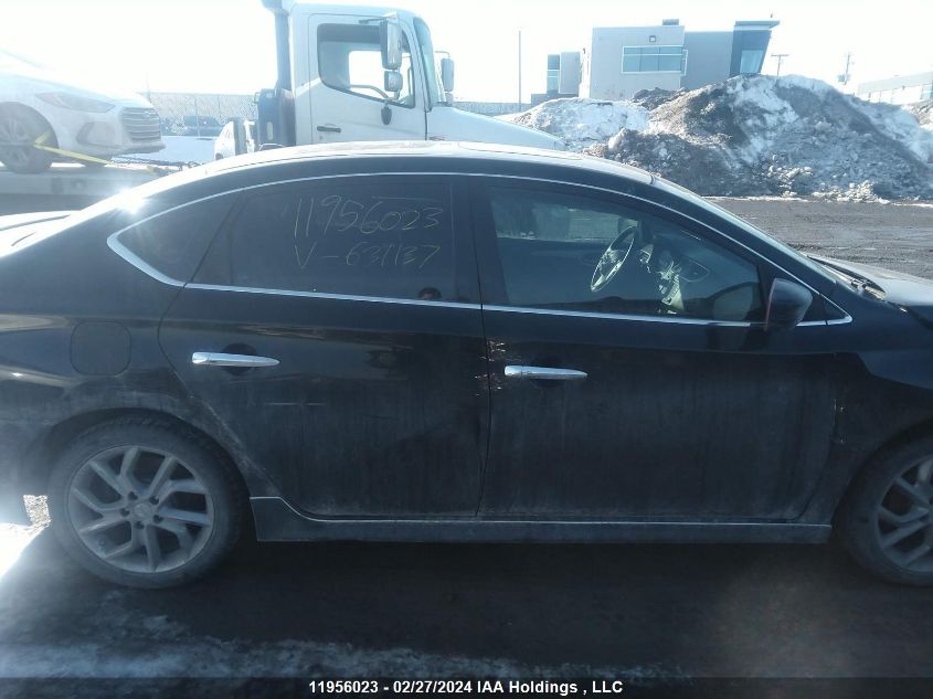 2015 Nissan Sentra VIN: 3N1AB7AP7FL639137 Lot: 11956023