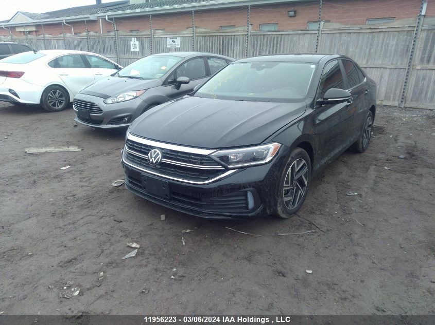 2024 Volkswagen Jetta Sel VIN: 3VWGM7BU8RM012805 Lot: 11956223