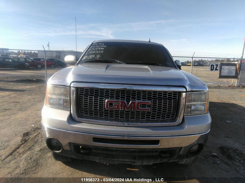 2011 GMC Sierra K1500 Slt VIN: 3GTP2WE3XBG168337 Lot: 11956373