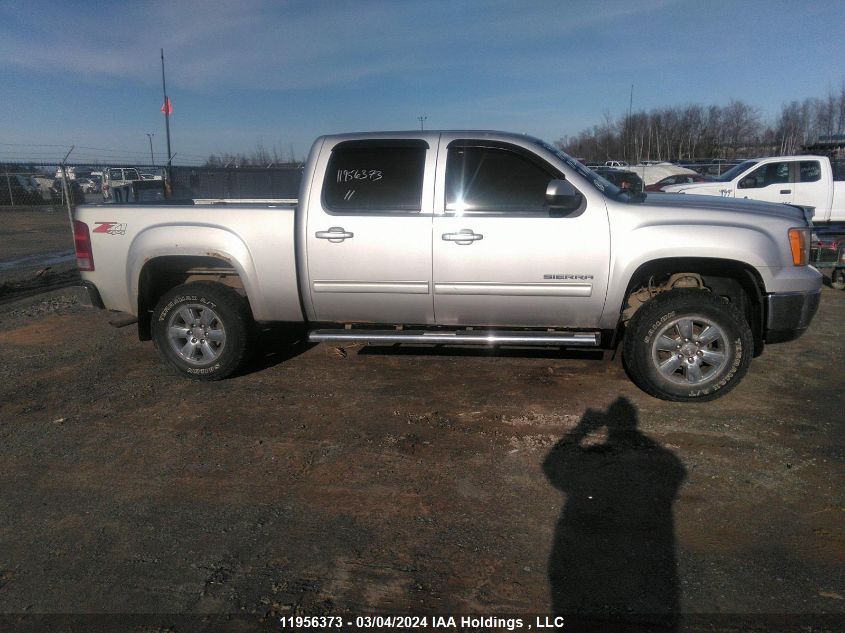 2011 GMC Sierra K1500 Slt VIN: 3GTP2WE3XBG168337 Lot: 11956373