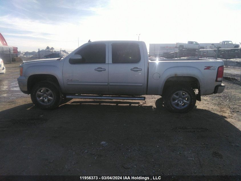 2011 GMC Sierra K1500 Slt VIN: 3GTP2WE3XBG168337 Lot: 11956373