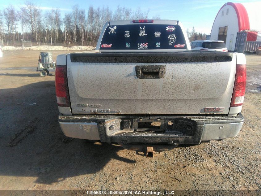 2011 GMC Sierra K1500 Slt VIN: 3GTP2WE3XBG168337 Lot: 11956373