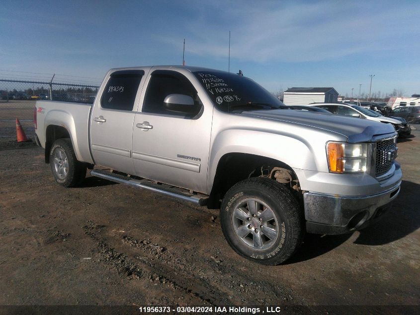 2011 GMC Sierra K1500 Slt VIN: 3GTP2WE3XBG168337 Lot: 11956373