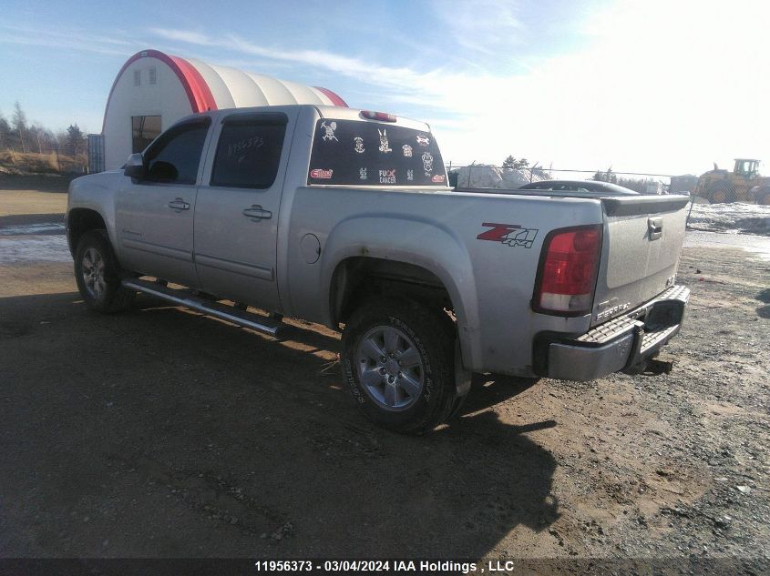 2011 GMC Sierra K1500 Slt VIN: 3GTP2WE3XBG168337 Lot: 11956373