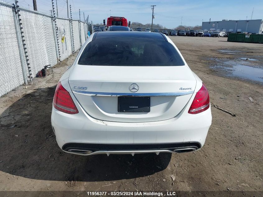 2018 Mercedes-Benz C 300 4Matic VIN: 55SWF4KB8JU236248 Lot: 11956377