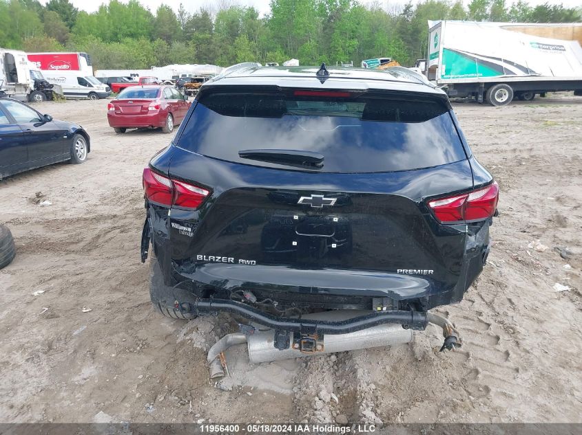 2019 Chevrolet Blazer Premier VIN: 3GNKBKRS1KS613105 Lot: 11956400