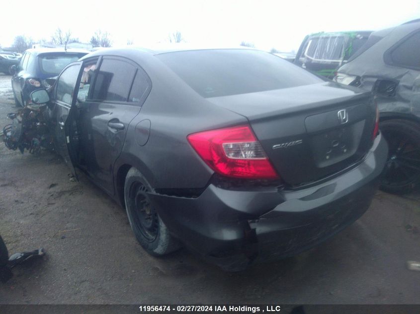 2012 Honda Civic Sdn VIN: 2HGFB2E41CH051522 Lot: 11956474