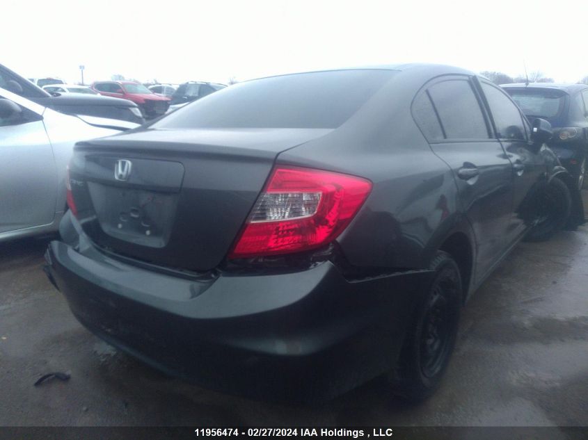 2012 Honda Civic Sdn VIN: 2HGFB2E41CH051522 Lot: 11956474