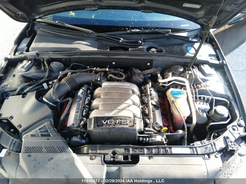 2009 Audi A4 3.2 Quattro VIN: WAULK68K39N015802 Lot: 11956477