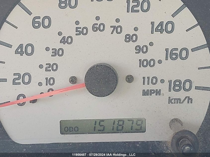 2004 Toyota Tacoma VIN: 5TEWM72N54Z335745 Lot: 11956487