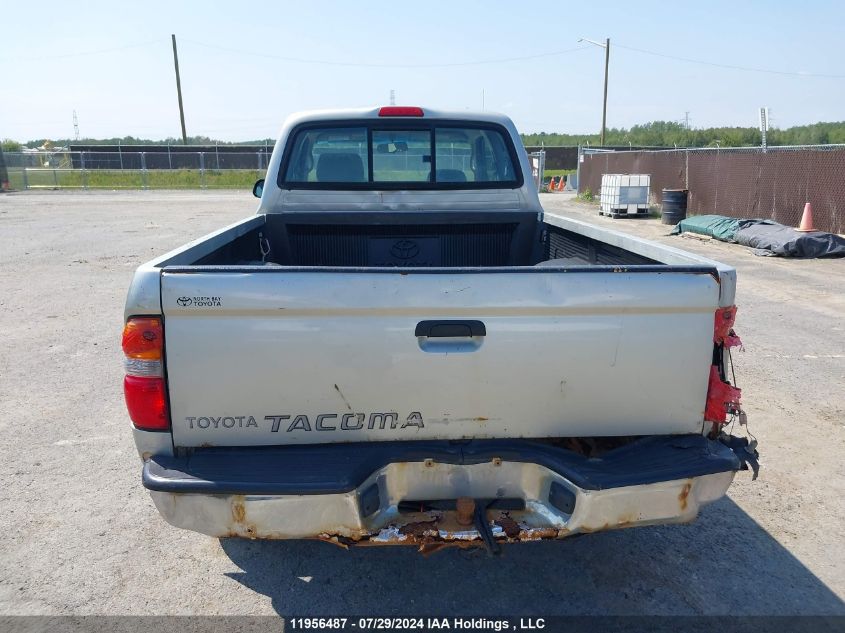 2004 Toyota Tacoma VIN: 5TEWM72N54Z335745 Lot: 11956487