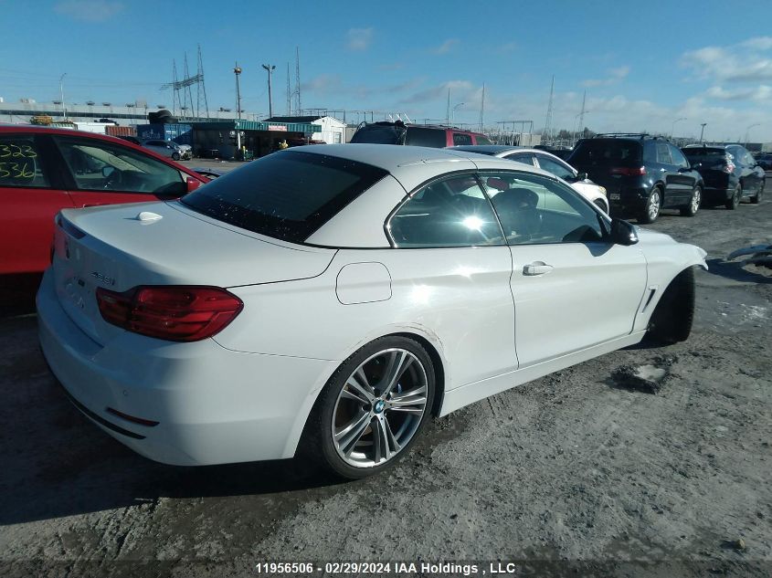 2015 BMW 4 Series VIN: WBA3V9C5XFP798594 Lot: 11956506