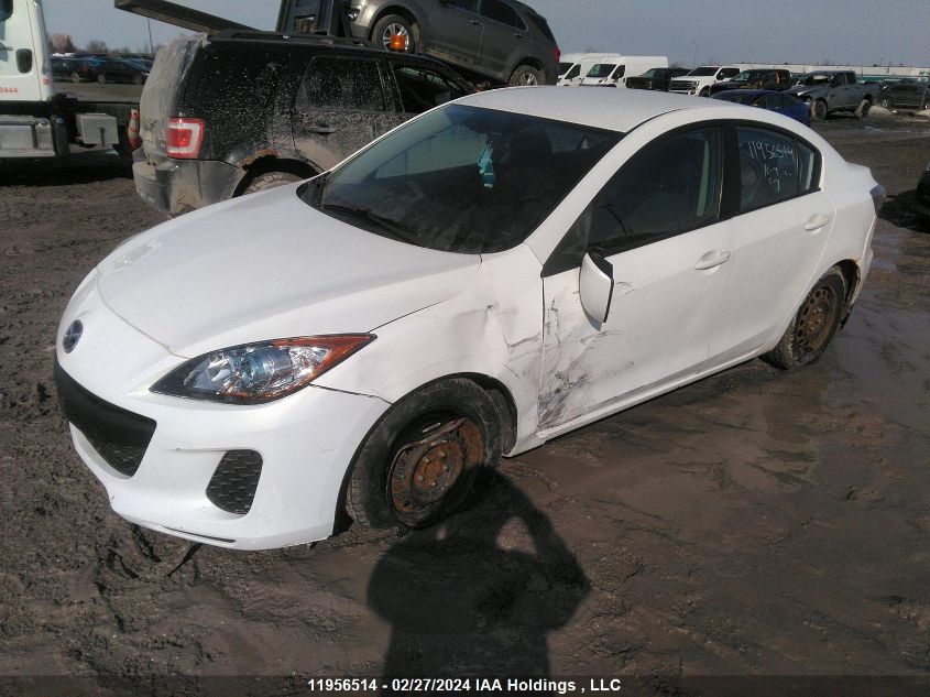 2012 Mazda 3 I VIN: JM1BL1V79C1649032 Lot: 39236328