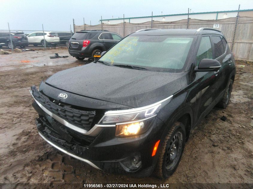 2021 Kia Seltos Lx VIN: KNDEP2AA3M7149732 Lot: 11956565