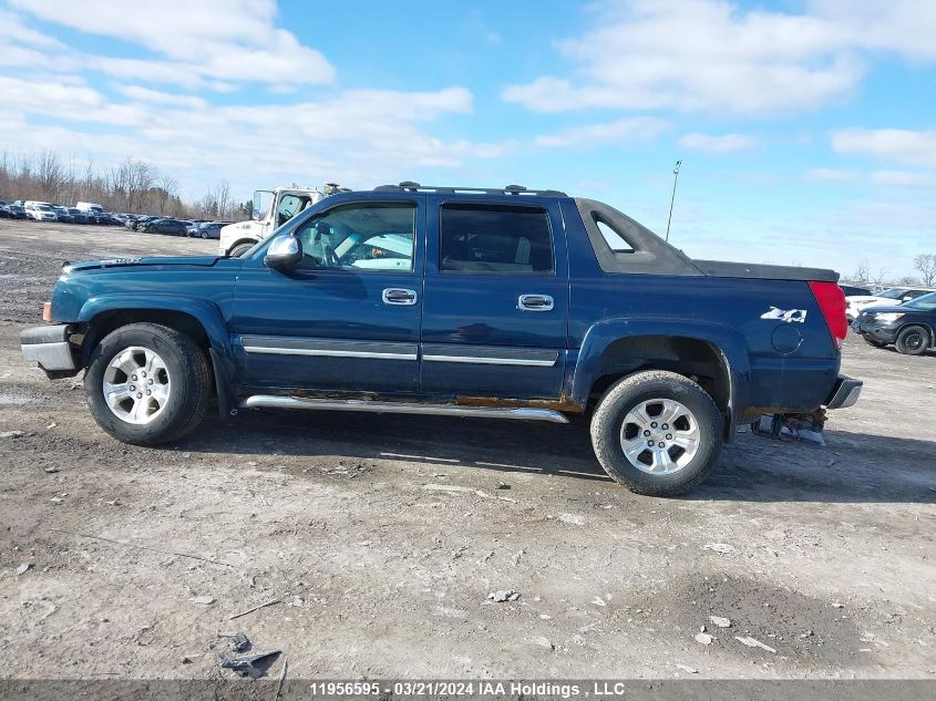 2005 Chevrolet Avalanche VIN: 3GNEK12TX5G240017 Lot: 11956595