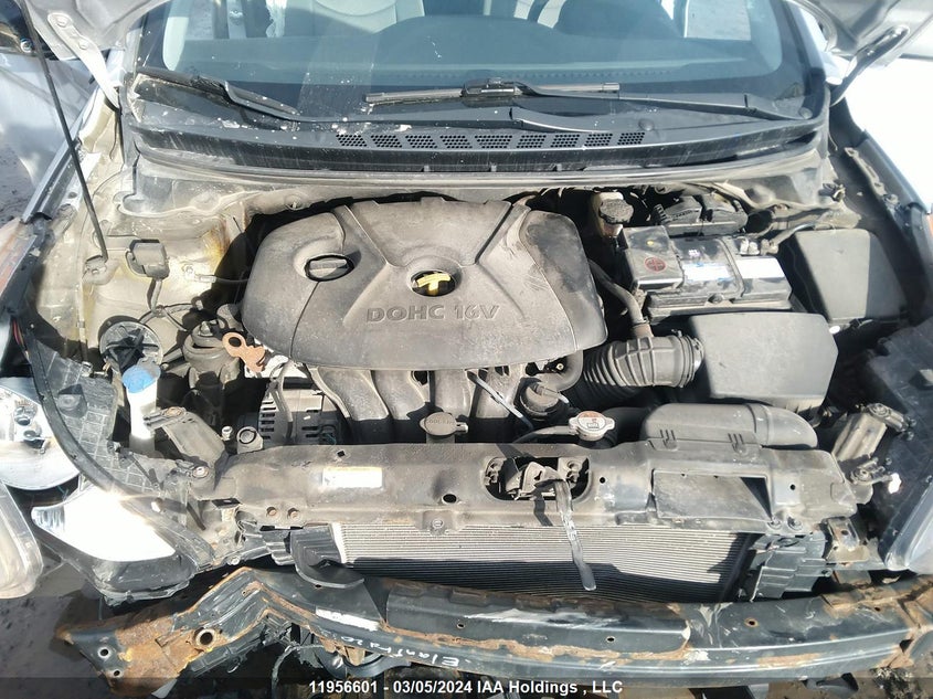 2013 Hyundai Elantra VIN: 5NPDH4AE1DH332579 Lot: 11956601