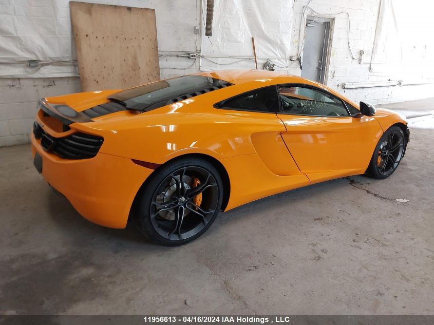 2012 Mclaren Mp4-12C VIN: SBM11AAA7CW001766 Lot: 11956613