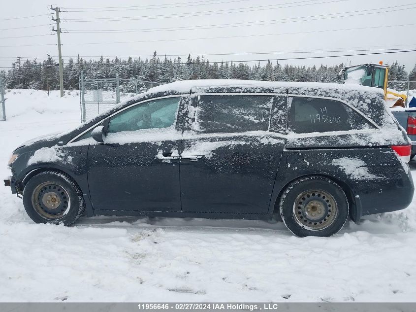 2014 Honda Odyssey VIN: 5FNRL5H45EB509786 Lot: 11956646