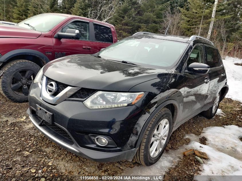 2014 Nissan Rogue Sv VIN: 5N1AT2MV7EC859617 Lot: 11956650