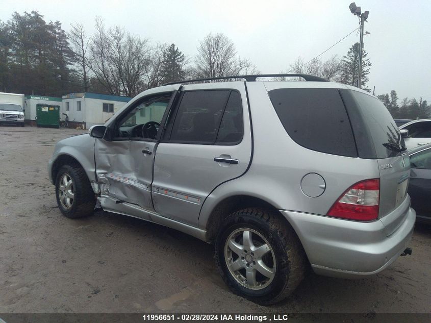 2004 Mercedes-Benz M-Class VIN: 4JGAB75E84A471398 Lot: 11956651