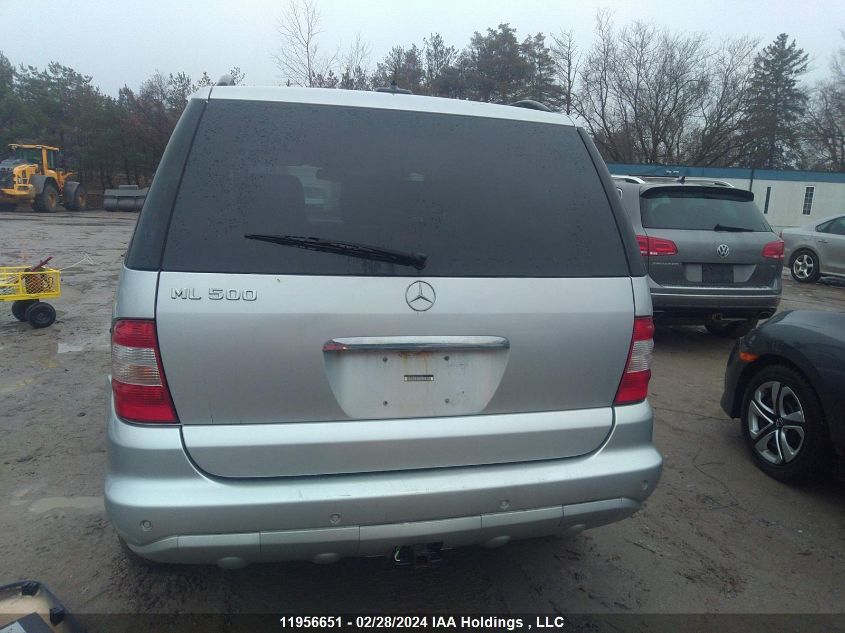 2004 Mercedes-Benz M-Class VIN: 4JGAB75E84A471398 Lot: 11956651