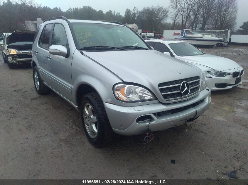 2004 Mercedes-Benz M-Class VIN: 4JGAB75E84A471398 Lot: 11956651