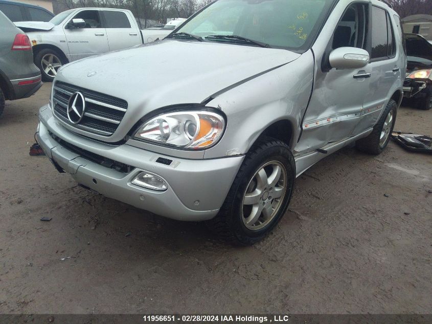 2004 Mercedes-Benz M-Class VIN: 4JGAB75E84A471398 Lot: 11956651