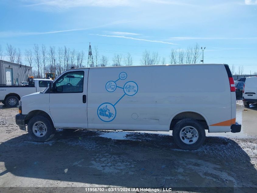 2021 Chevrolet Express Cargo Van VIN: 1GCWGBFP5M1161272 Lot: 11956702