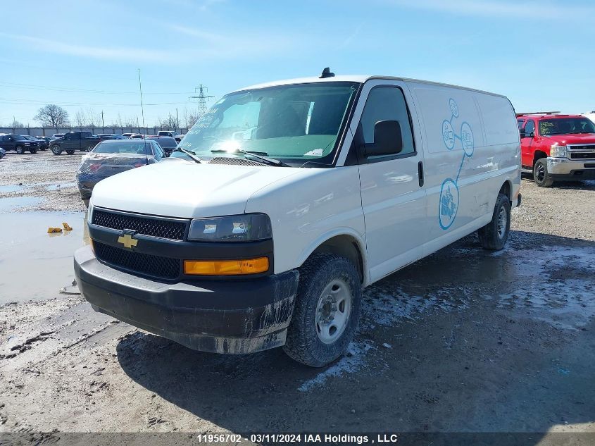 2021 Chevrolet Express Cargo Van VIN: 1GCWGBFP5M1161272 Lot: 11956702