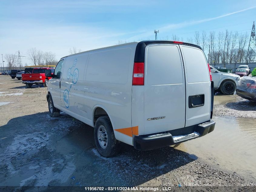 2021 Chevrolet Express Cargo Van VIN: 1GCWGBFP5M1161272 Lot: 11956702