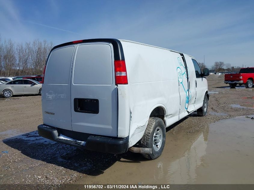 2021 Chevrolet Express Cargo Van VIN: 1GCWGBFP5M1161272 Lot: 11956702