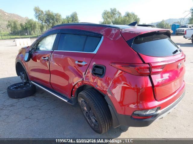 2021 Kia Sportage VIN: KNDPNCAC8M7893557 Lot: 11956724