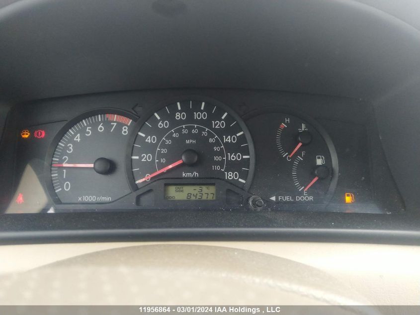 2005 Toyota Corolla VIN: 2T1BR32E05C919907 Lot: 11956864