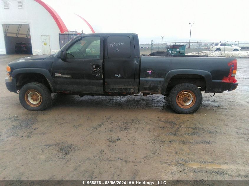 2003 GMC Sierra 2500Hd VIN: 1GTHK291X3E127446 Lot: 11956876