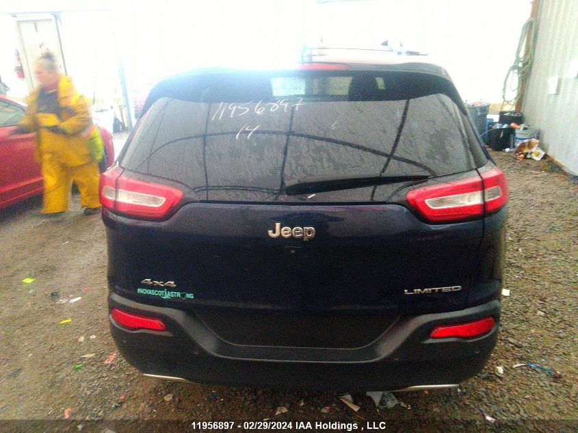 2014 Jeep Cherokee Limited VIN: 1C4PJMDB7EW236857 Lot: 11956897