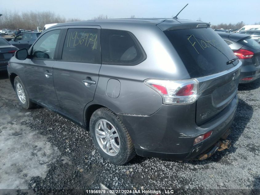 2014 Mitsubishi Outlander Se VIN: JA4JZ3AX3EZ600712 Lot: 11956979