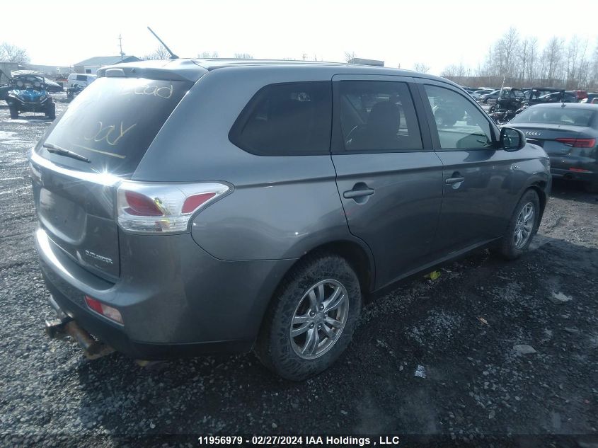 2014 Mitsubishi Outlander Se VIN: JA4JZ3AX3EZ600712 Lot: 11956979