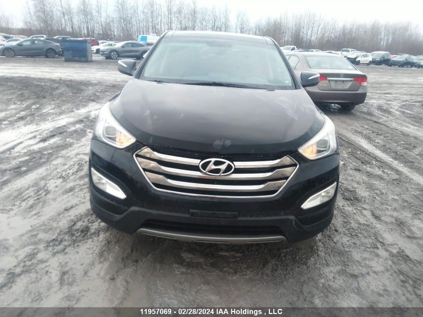 2013 Hyundai Santa Fe Sport VIN: 5XYZUDLAXDG073741 Lot: 11957069