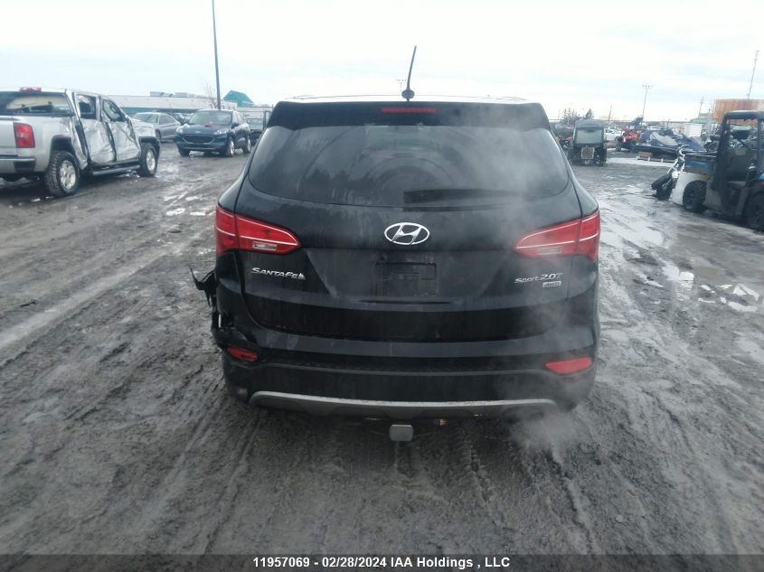 2013 Hyundai Santa Fe Sport VIN: 5XYZUDLAXDG073741 Lot: 11957069