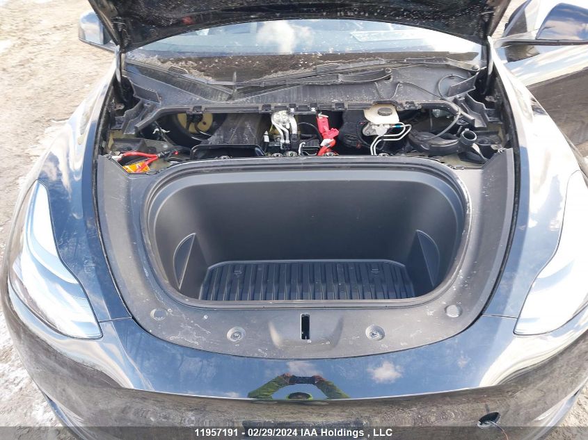 2024 Tesla Model Y VIN: 7SAYGDEE4RF989335 Lot: 11957191