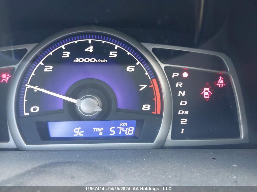 2009 Honda Civic Sdn VIN: 2HGFA16609H029940 Lot: 11957414