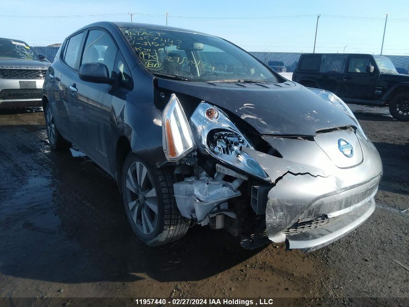 2016 Nissan Leaf VIN: 1N4BZ0CP6GC315276 Lot: 11957440